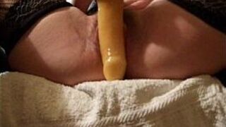 Amateur playing with toy and fucked - porn video