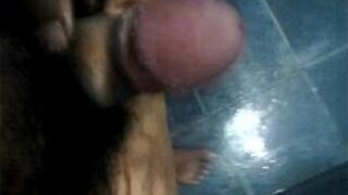 Big Indian dick masturbating - porn video
