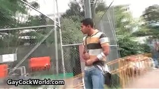 Samuel Lupon and Camilo Uribe great hard gay sex - porn video