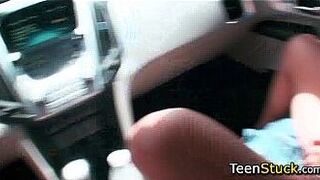 latina blowjob in my car - porn video