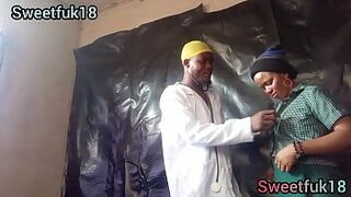 Doctor took advantage of his patient and give her a hard fuck - porn video