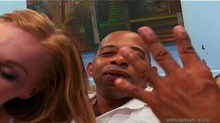 Katie Ray gets a double shot of mega black juju - porn video