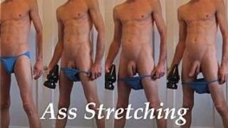 XXXL Giant Butt Plug Ass Stretching Extreme - porn video