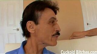 Watch from the corner while I get my pussy filled - porn video