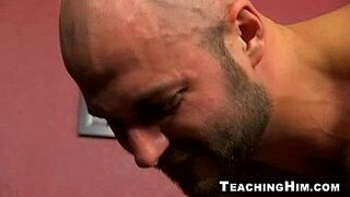 Mature hunk Mitch Vaughn gets fucked hard anally - porn video