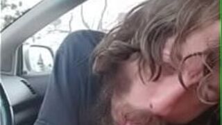 Sucking my buddy at lunch time - porn video