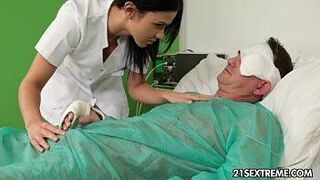 Denise Sky Dedicated Nurse - porn video