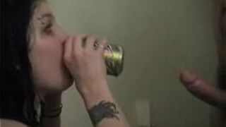 deepthroat amateur blowjob - porn video