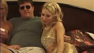 Blondes ride and suck cock - porn video